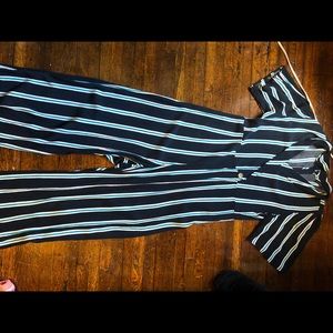 Striped jumpsuit